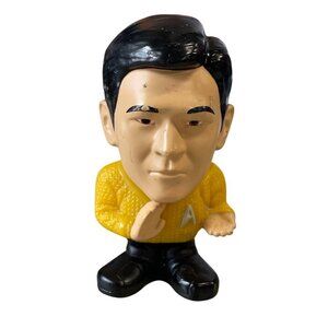 Star Trek Sulu plastic 3" figure Burger King toy 2009 Animated